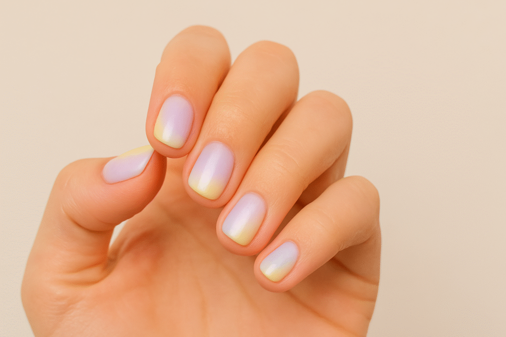 nail art kuku pendek