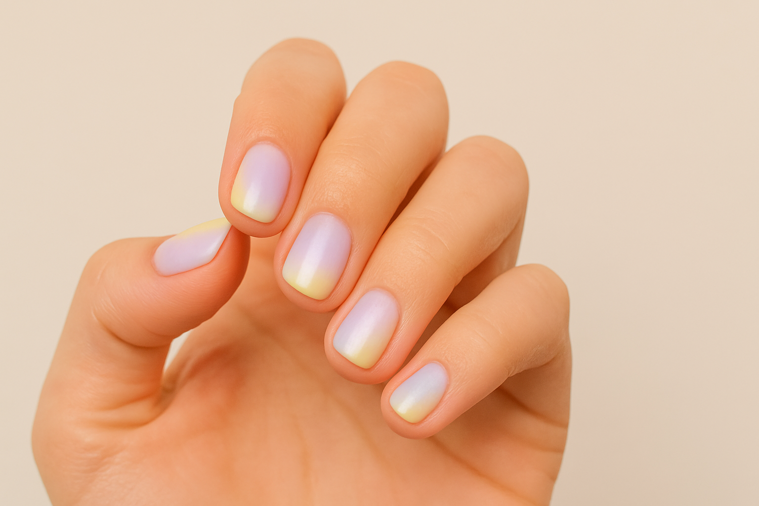nail art kuku pendek