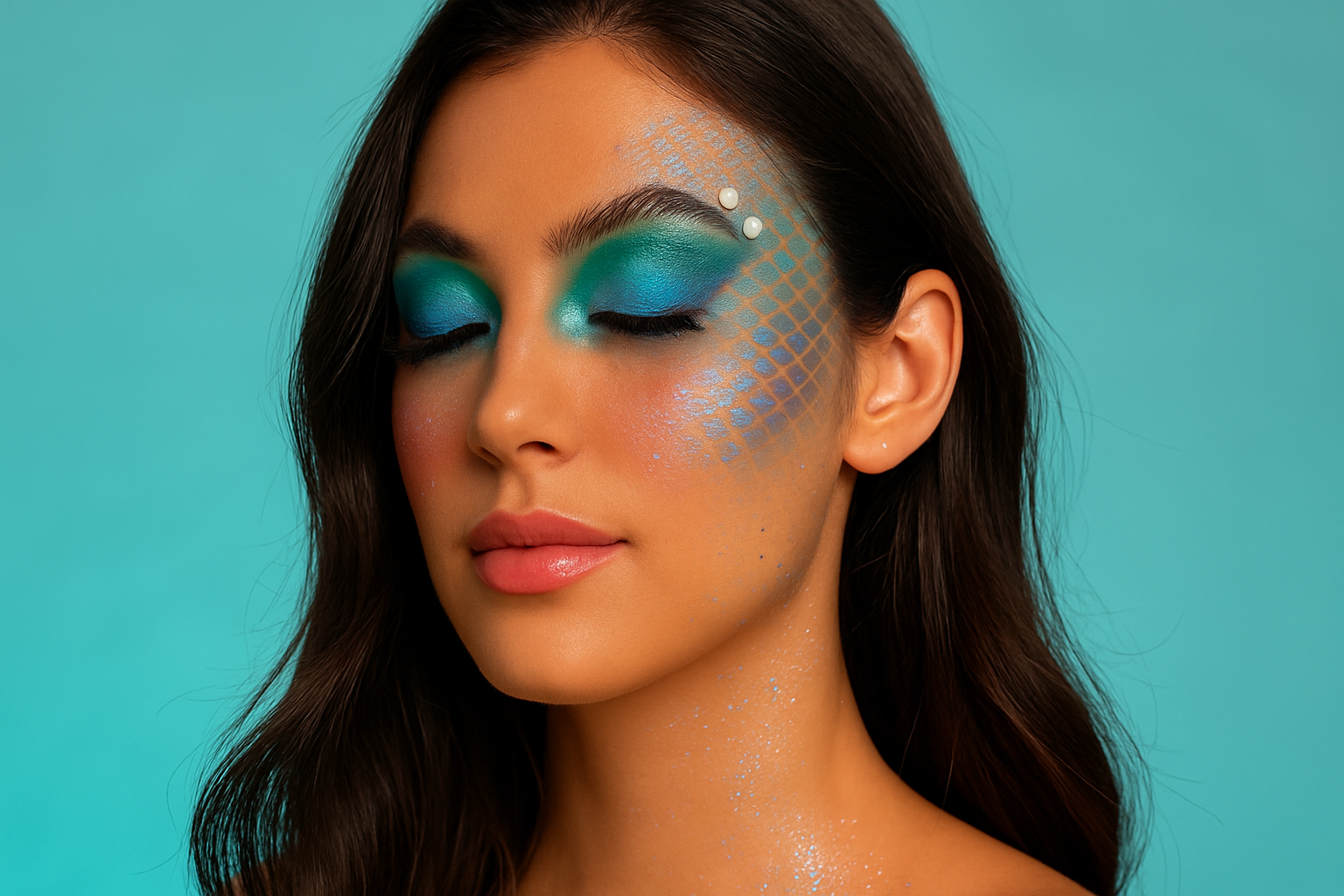 fantasi make up karnaval simple