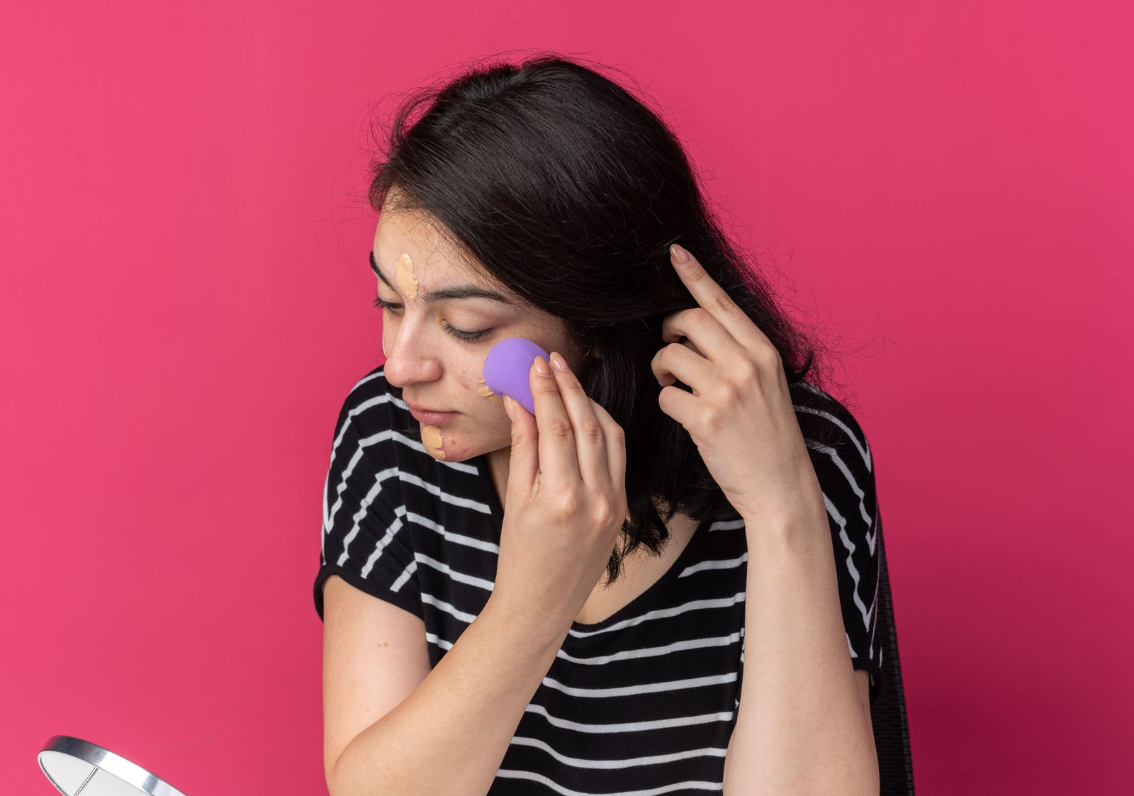 make up cakey