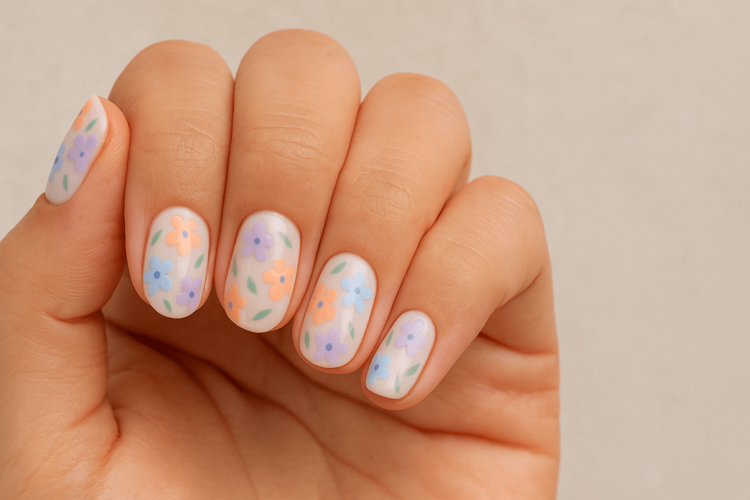 contoh nail art halal